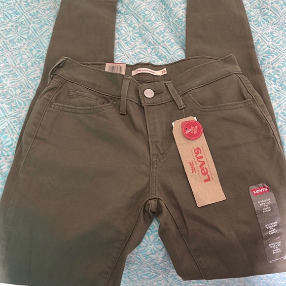 Women’s Levi’s 710 super skinny (soft touch) size 0 medium W 25 L 30 - Picture 3 of 4